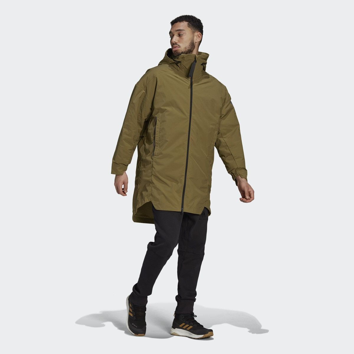 Adidas coat 4 in 1 parka jacket
