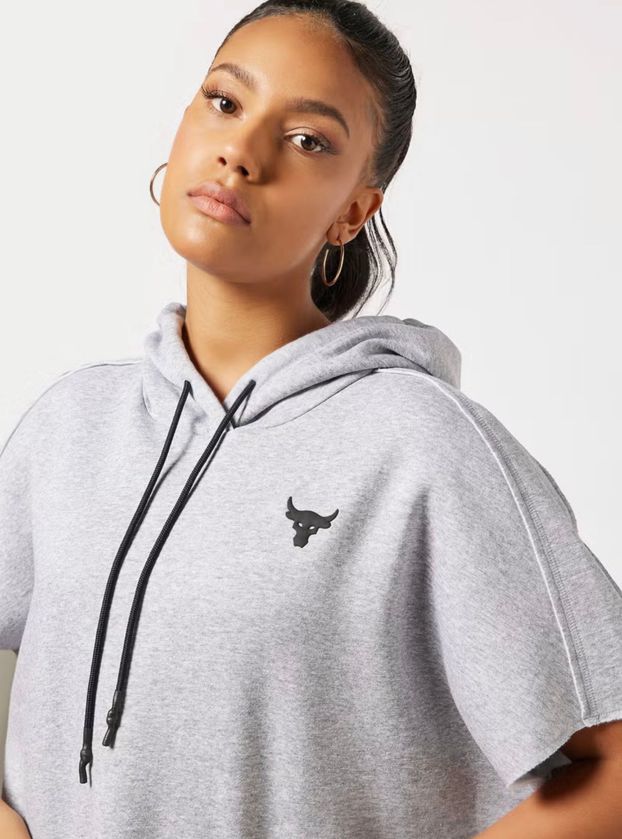 Underarmour fleece project rock cropped sweatshirt