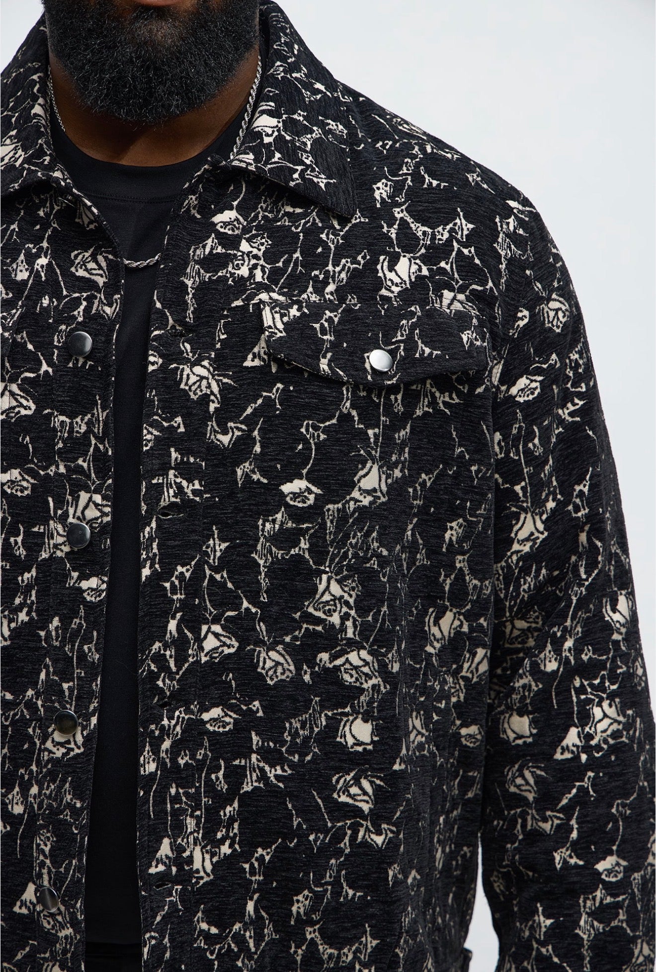 Relaxed Textured Bomber Jacket