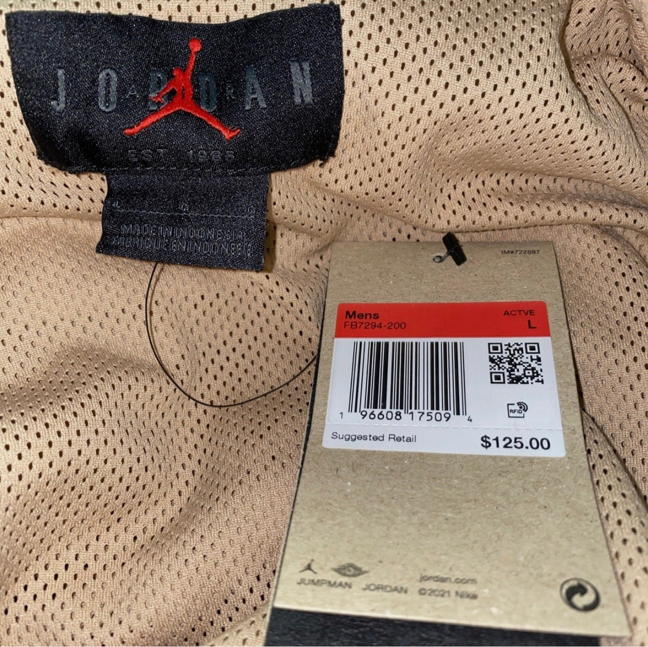 Air Jordan Warm-Up Jacket