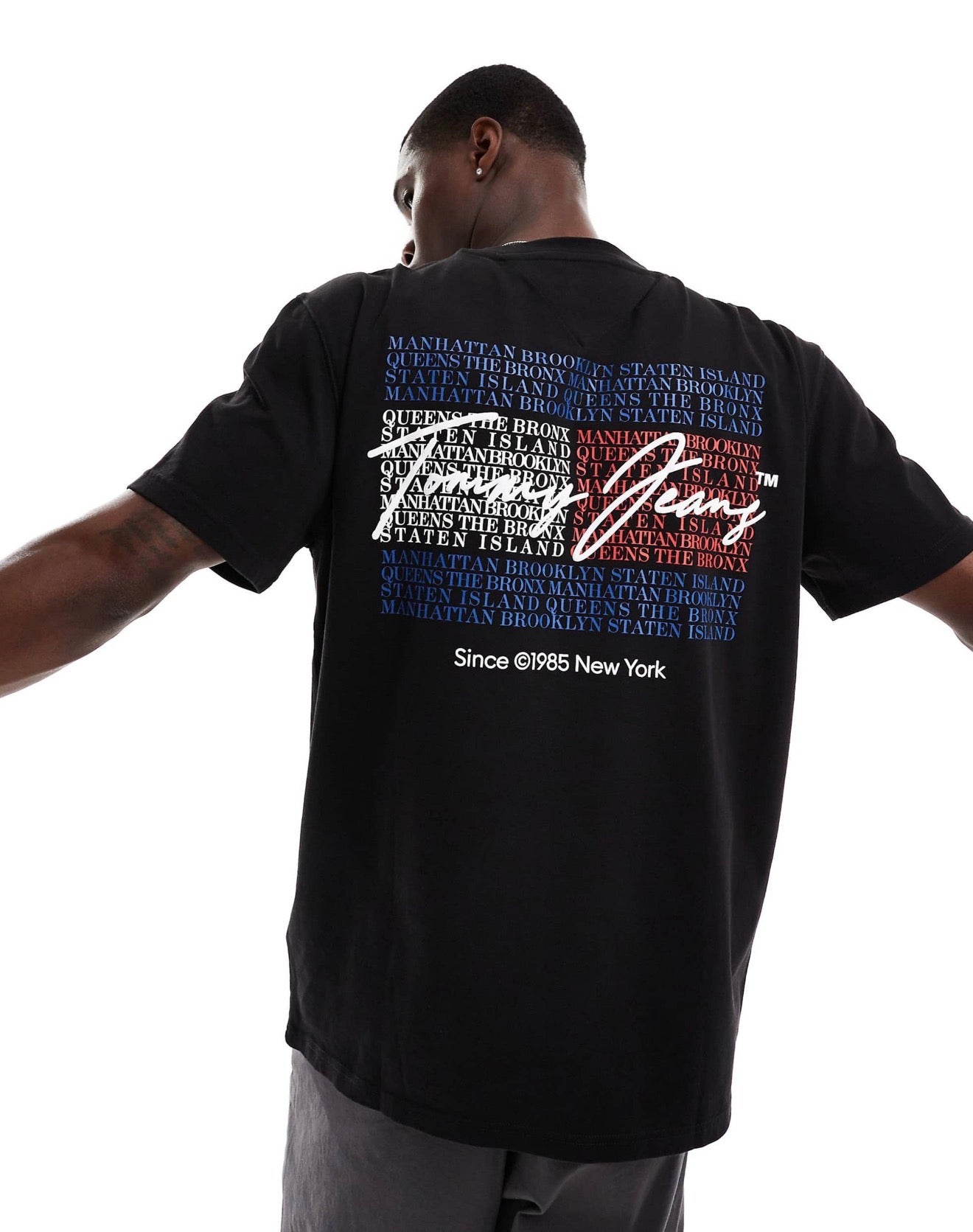 Oversized tommy vintage print Tshirt