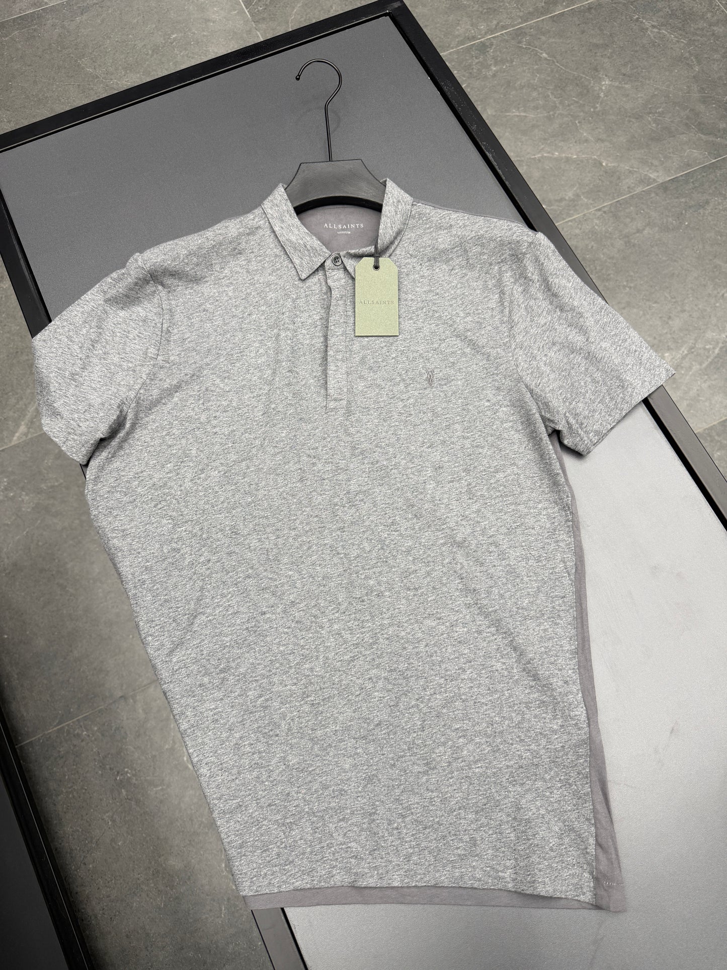 All saints polo tshirt