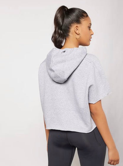 Underarmour fleece project rock cropped sweatshirt