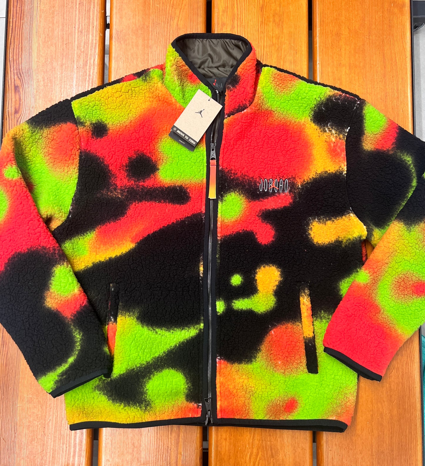 Air Jordan Oversized Sherpa Jacket