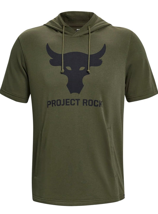 Under Armour Project Rock Short Sleeve Hoodie