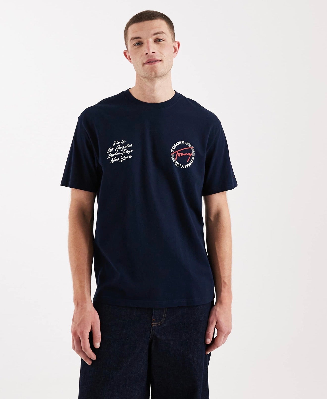 Tommyjeans doubleprint tshirt