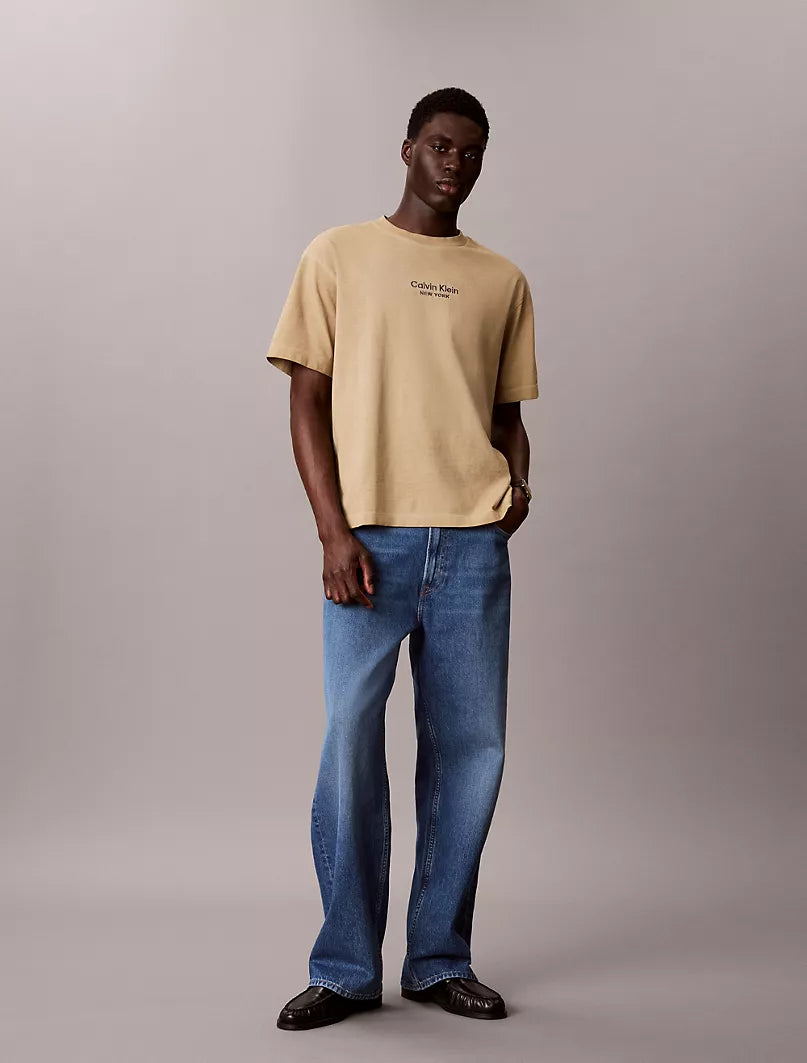Calvinklein Faded Dye Logo tshirt
